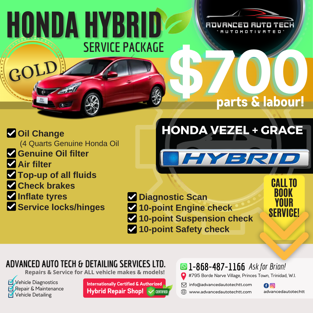 HONDA HYBRID... - Advanced Auto Tech & Detailing Services