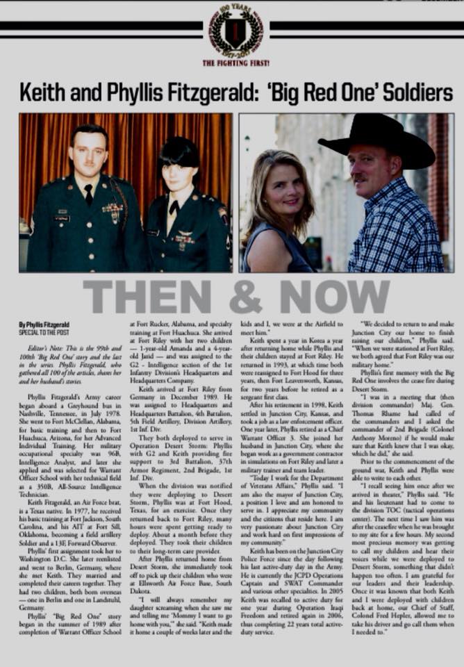 What is Your Big Red One - BRO Story - My Big Red One Then and Now ...