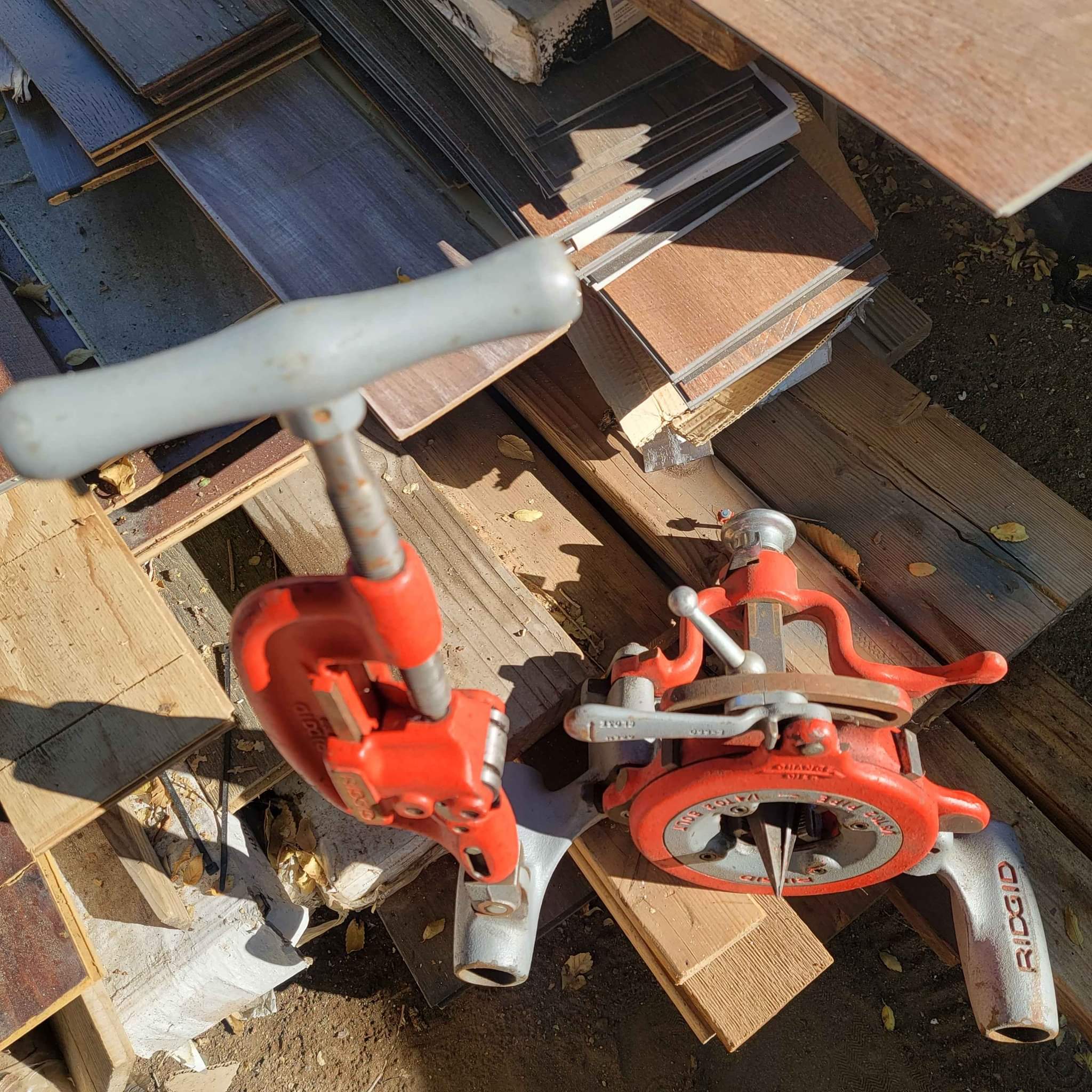 Ridgid Pipe Thredder, Reamer and Cutter - Edgers - Reno, Nevada ...