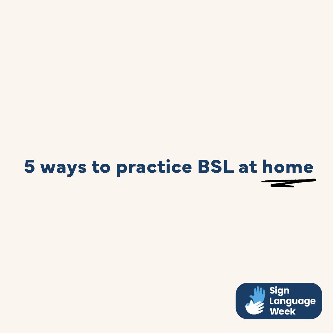 Signature Deaf - As it's Sign Language Week, here are 5... | Facebook