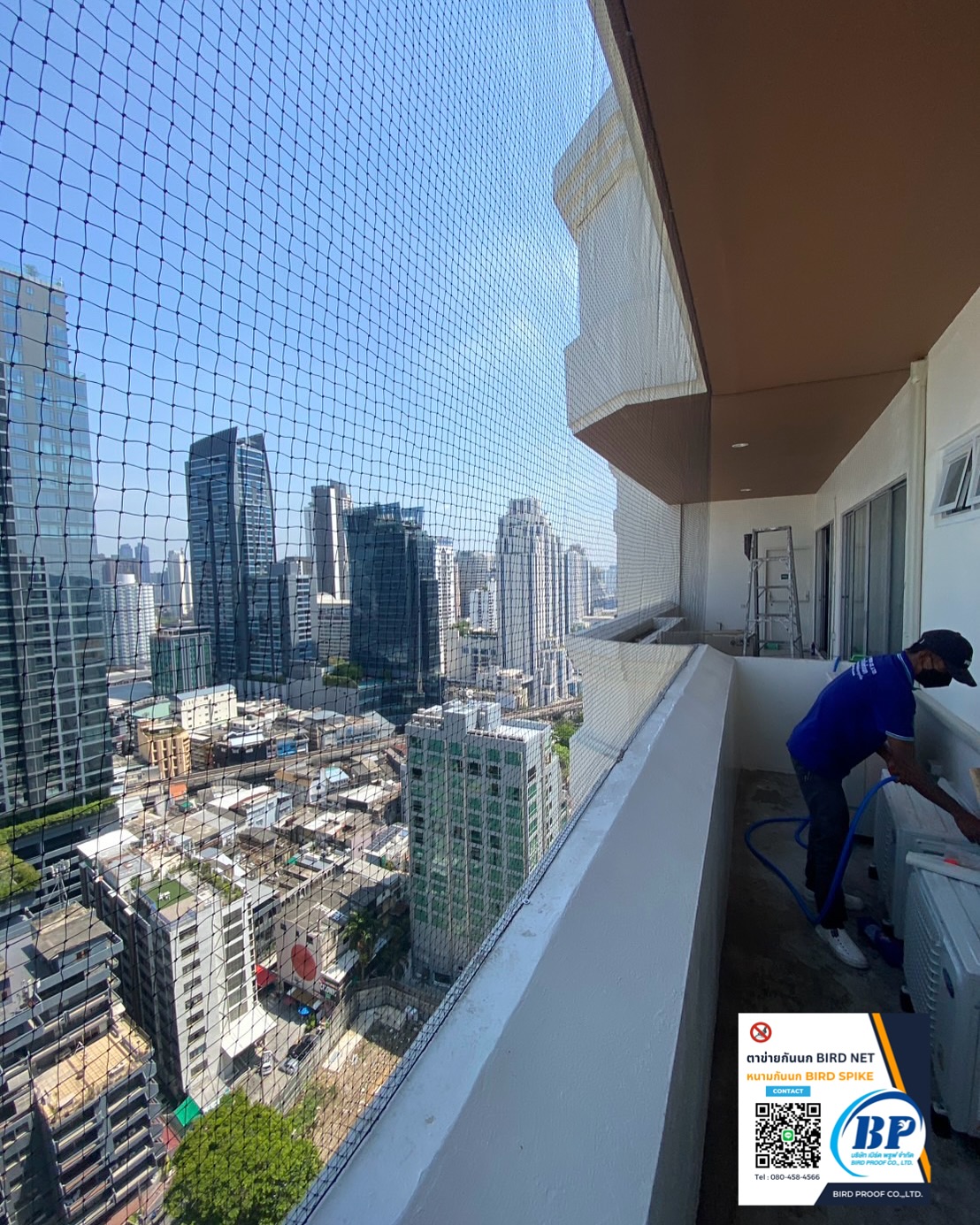 Bird Proof ป้องกันนก ไล่นกพิราบ | Bangkok