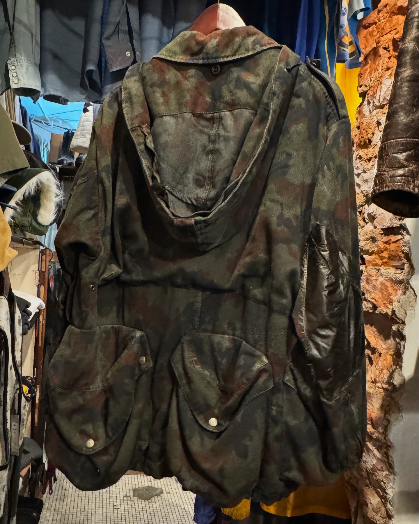 Vintage 70's Swiss Army M70 Alpenflage Mountain Field Jacket