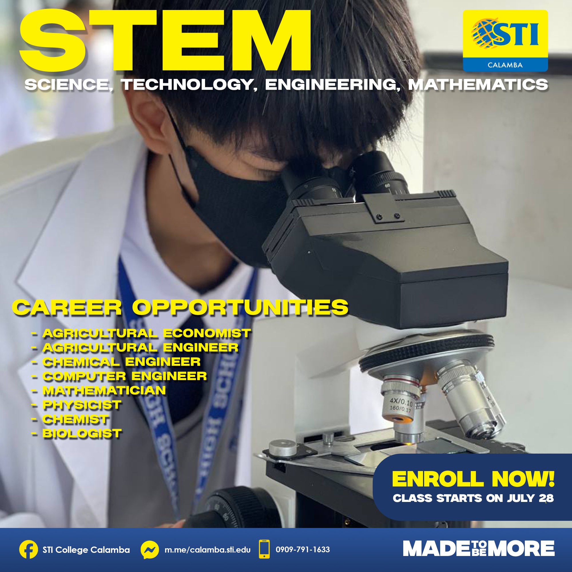 🔬 Ready to shape the future with... - STI College Calamba | Facebook