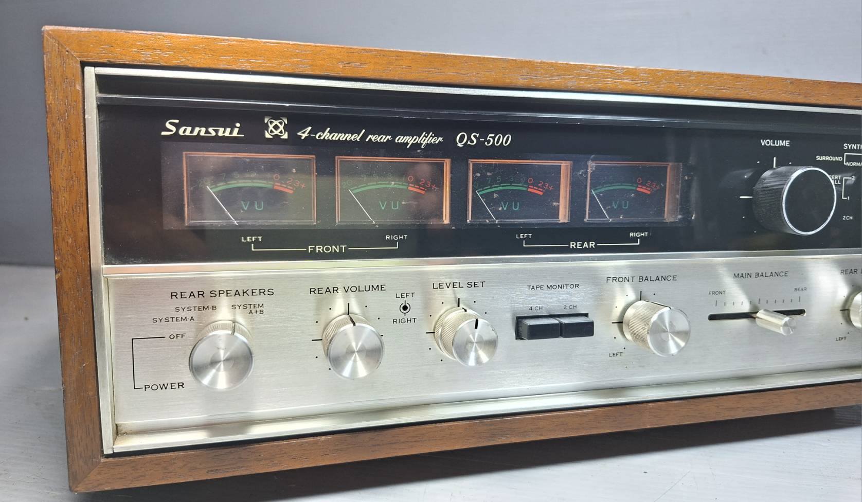 オーディオ機器 ⭐️大幅値下げ⭐️Sansui OS-500 4チャンネルアンプ