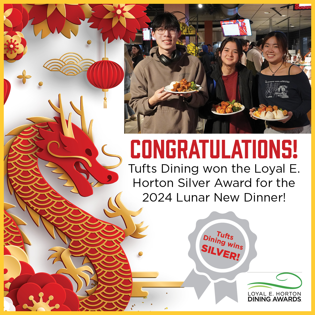 Tufts Dining - Tufts Dining is thrilled to announce that... | Facebook
