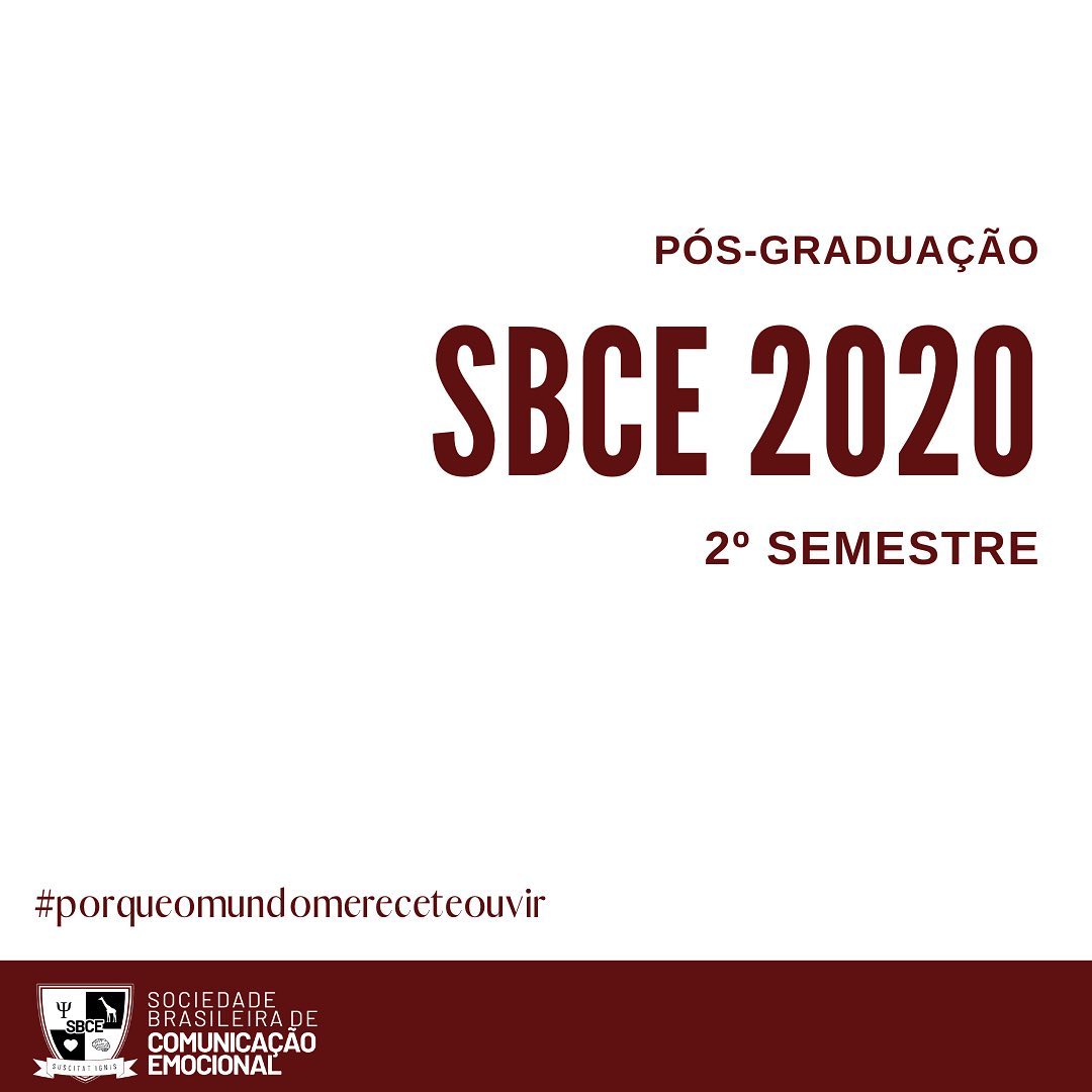 SBCE - A SBCE tem novidades para o segundo semestre ... | Facebook