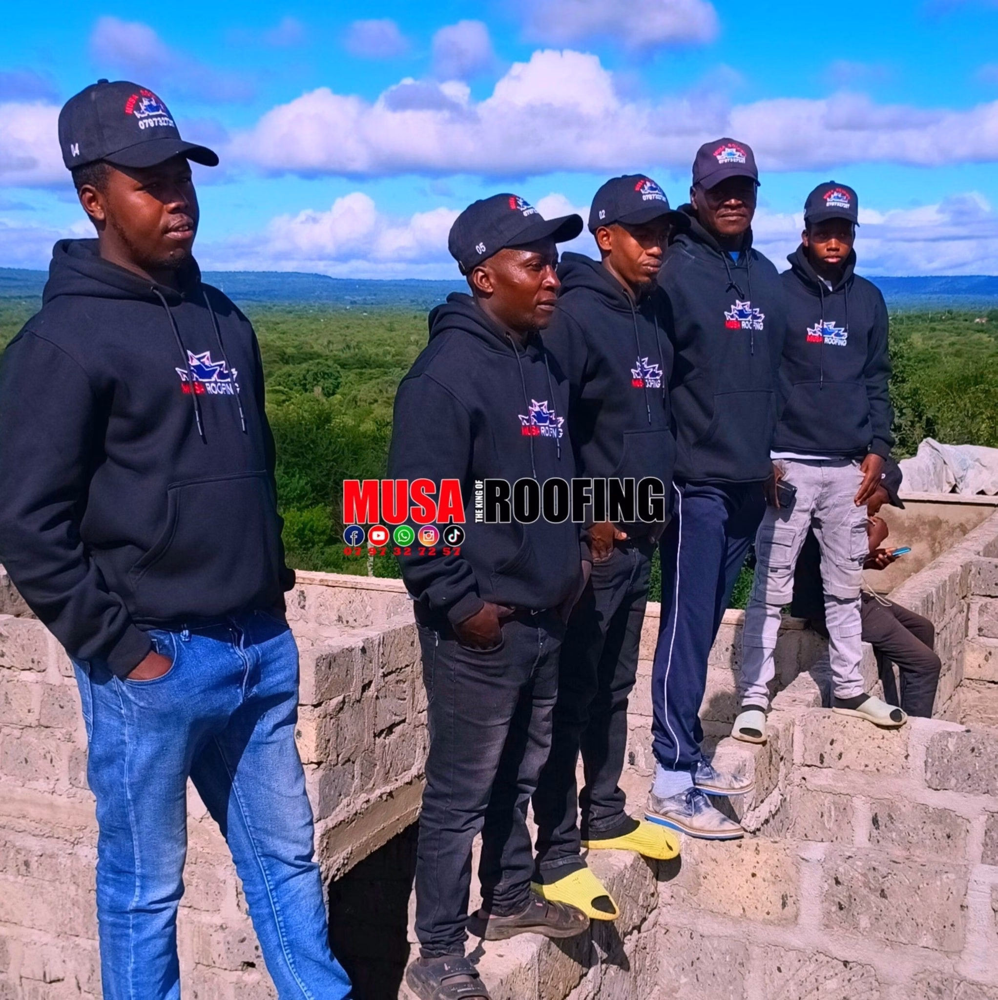 Professional roofing work. | Moses Kitumi