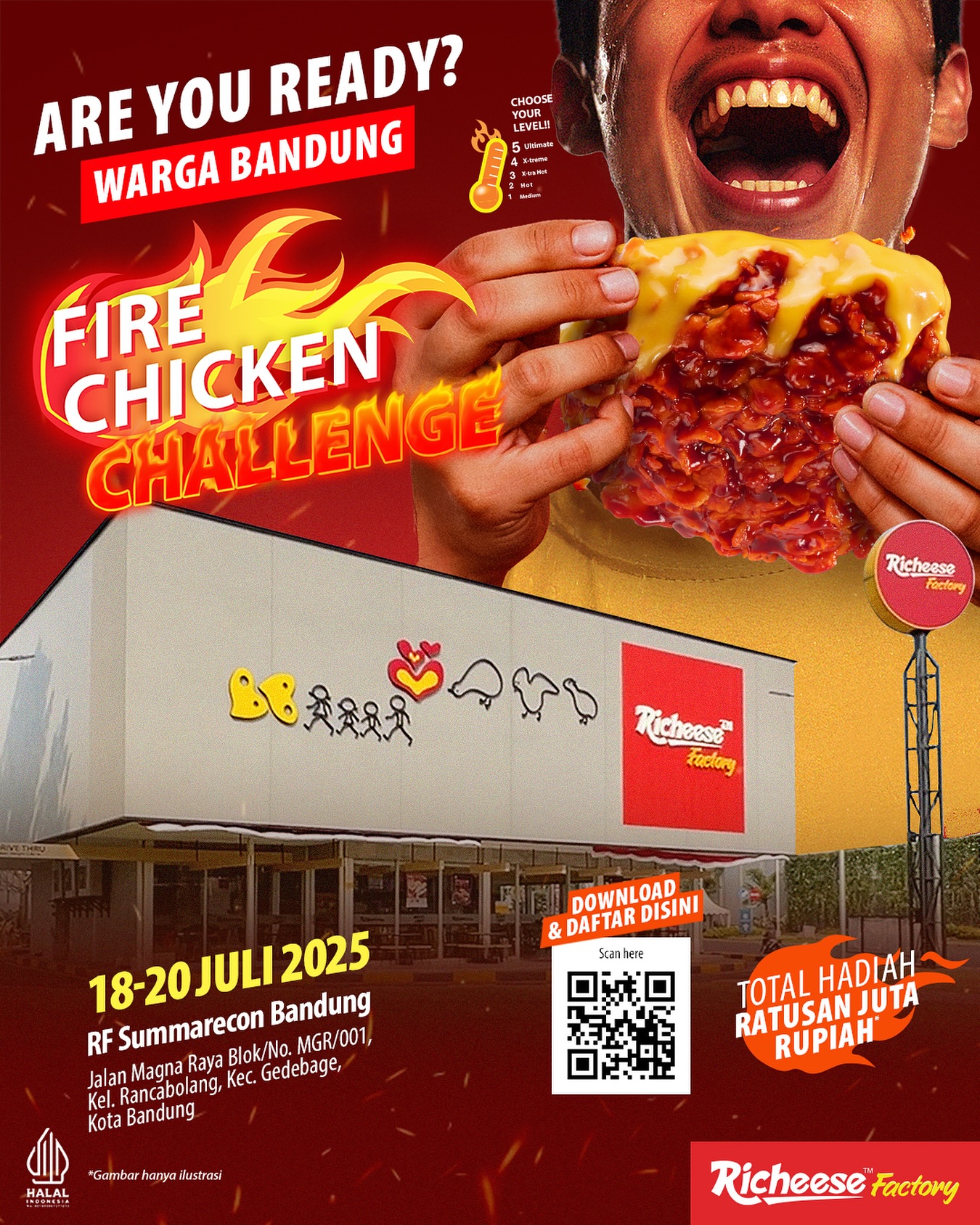 Richeese Factory Summarecon Bandung