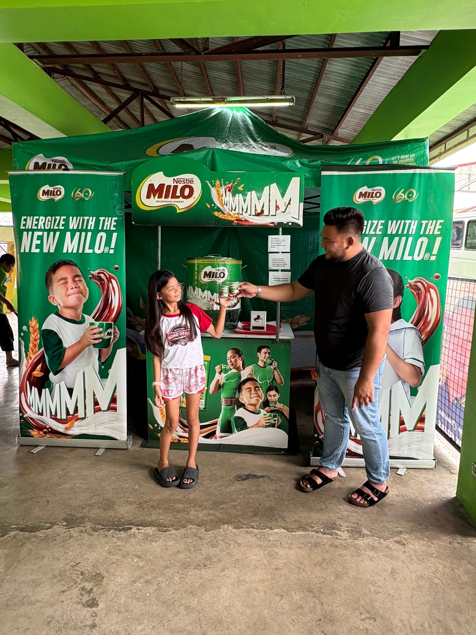Libreng Milo Para sa mga... - Barangay San Antonio FB PAGE | Facebook