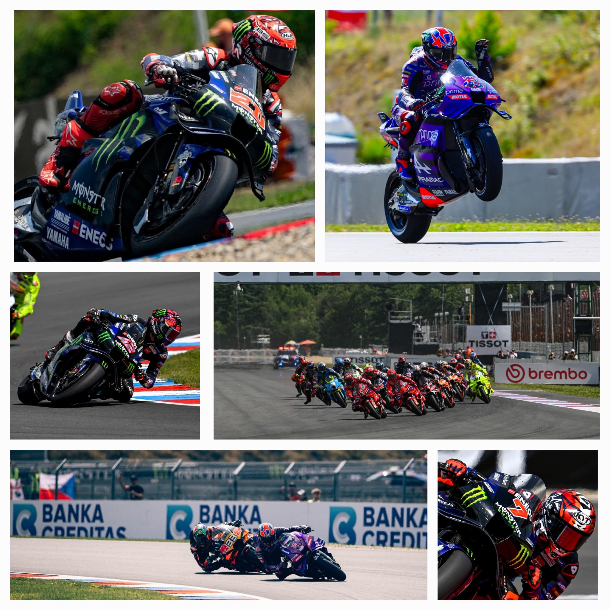 Eric - Clap de fin de la première moitié de la saison motogp, avec le ...