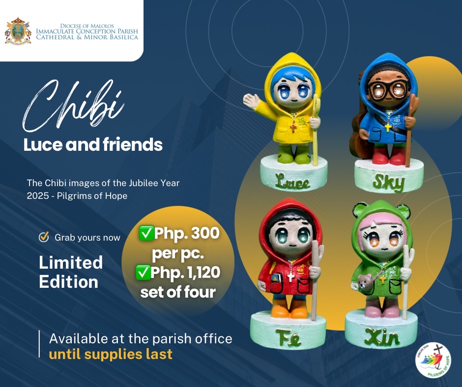 𝐍𝐎𝐖 𝐀𝐕𝐀𝐈𝐋𝐀𝐁𝐋𝐄!! Malolos Cathedral Merch for the Jubilee Year 2025 𝐋𝐔𝐂𝐄 ...
