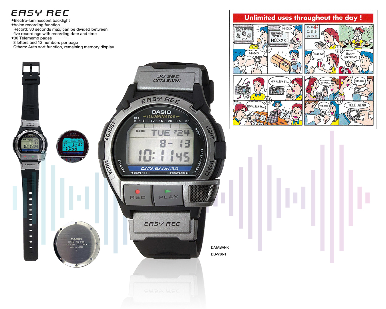 Casio - CASIO VINTAGE Databank Men