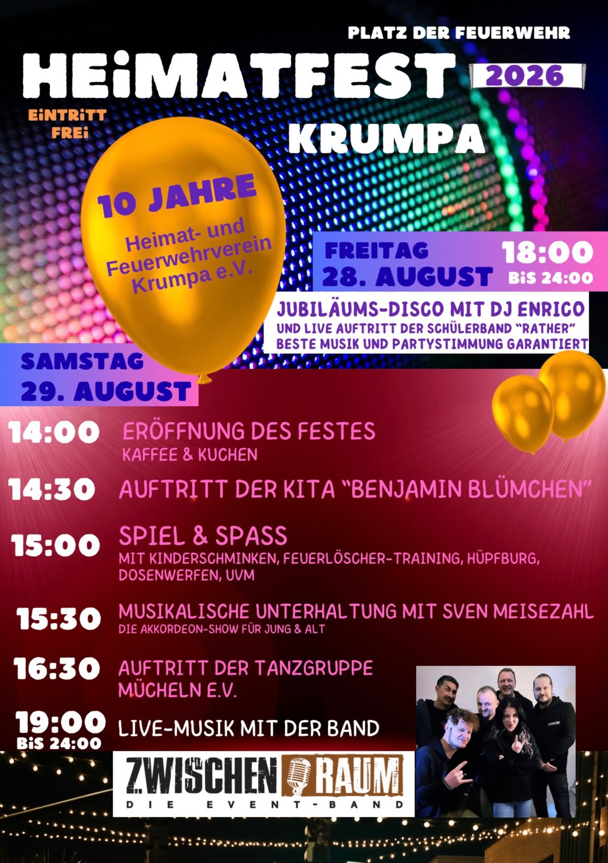 Heimatfest in Krumpa
