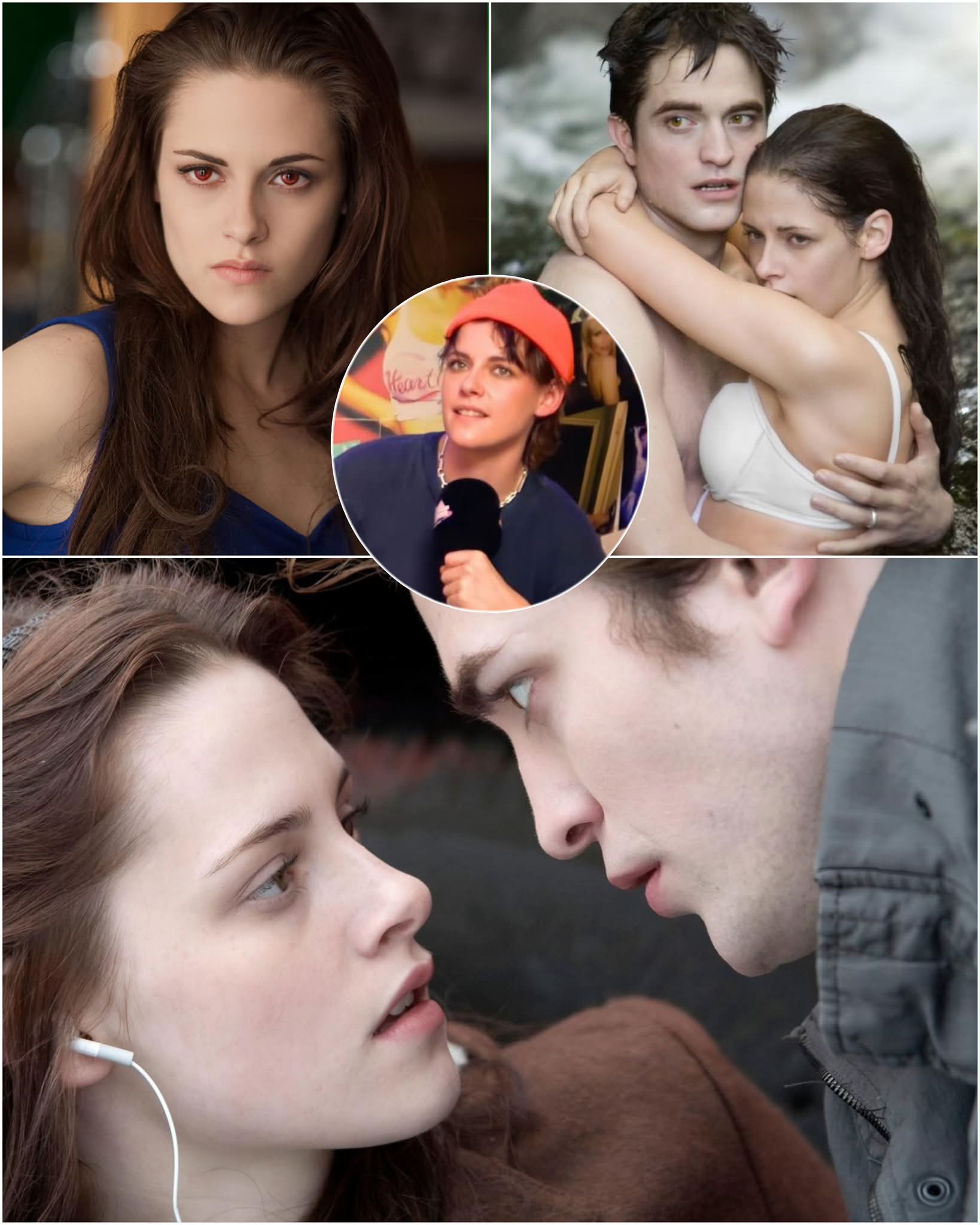 Kristen Stewart is looking back at her Twilight days with a much  