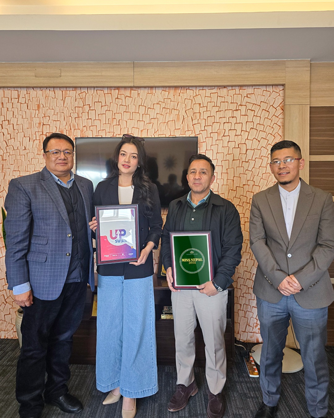 Subisu - Welcoming Ashma Kumari KC, Miss Nepal World 2024,...