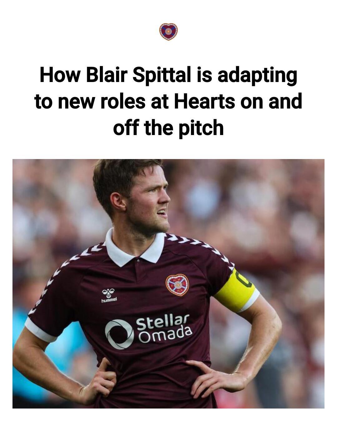 Hearts - He has led out Hearts for the last two games | Facebook