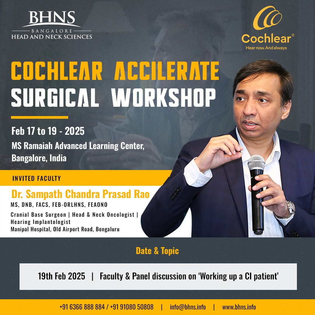 🚀 Cochlear Accelerate... - Sampath Chandra Prasad Rao | Facebook