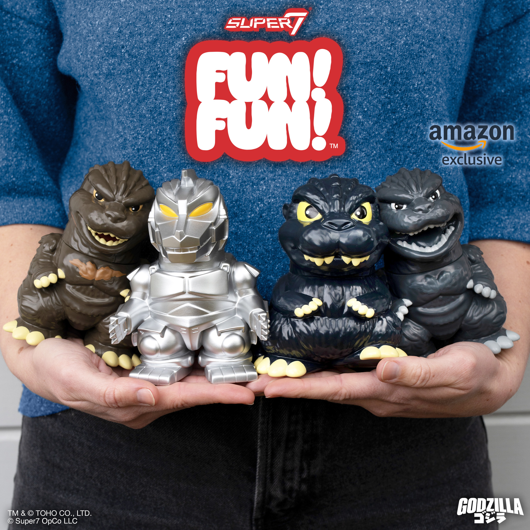 Godzilla figures just dropped!! But it