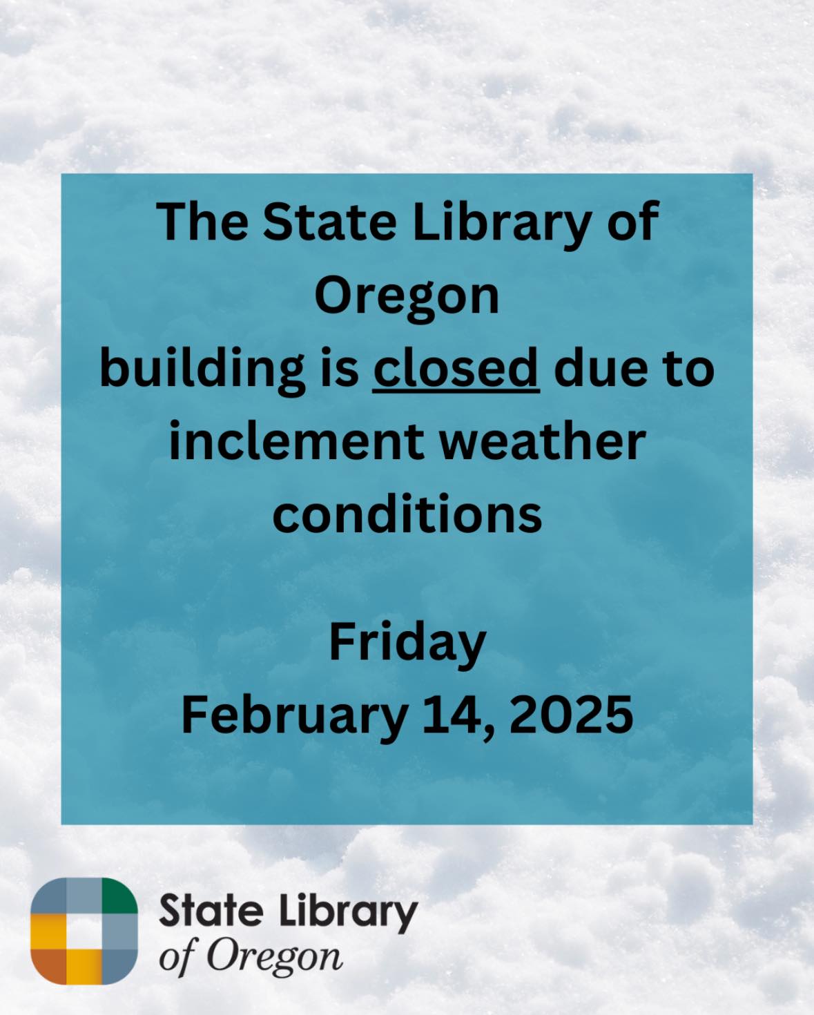 State Library of Oregon | Salem OR