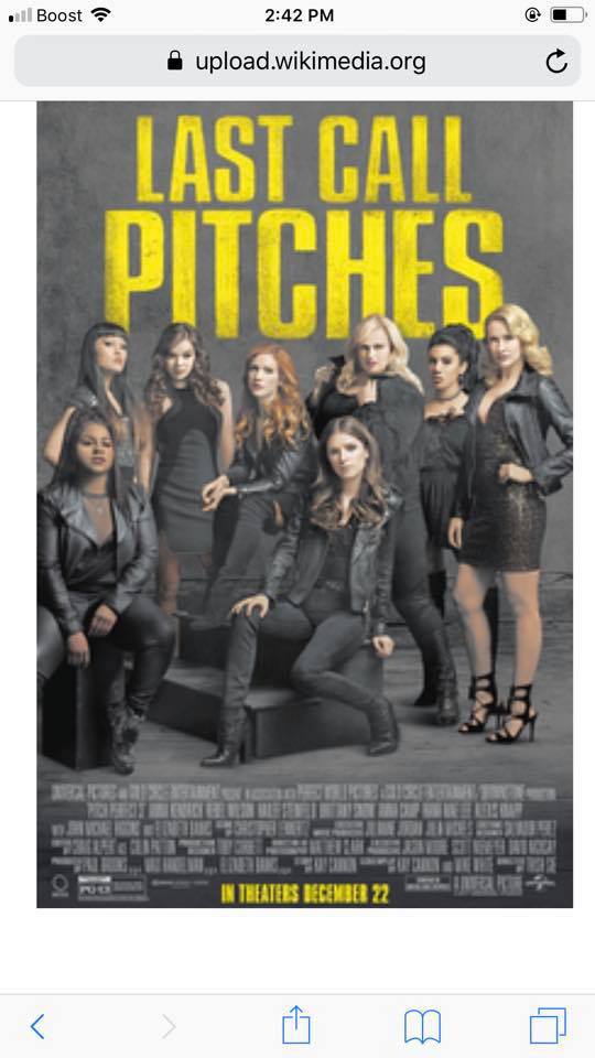 Toxic Pitch Perfect 3 Small Group Home Facebook toxic pitch perfect 3 small group