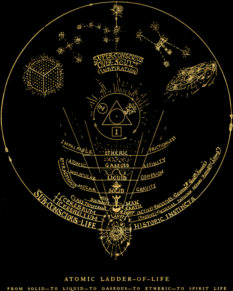 What is the oversoul and its role in human consciousness