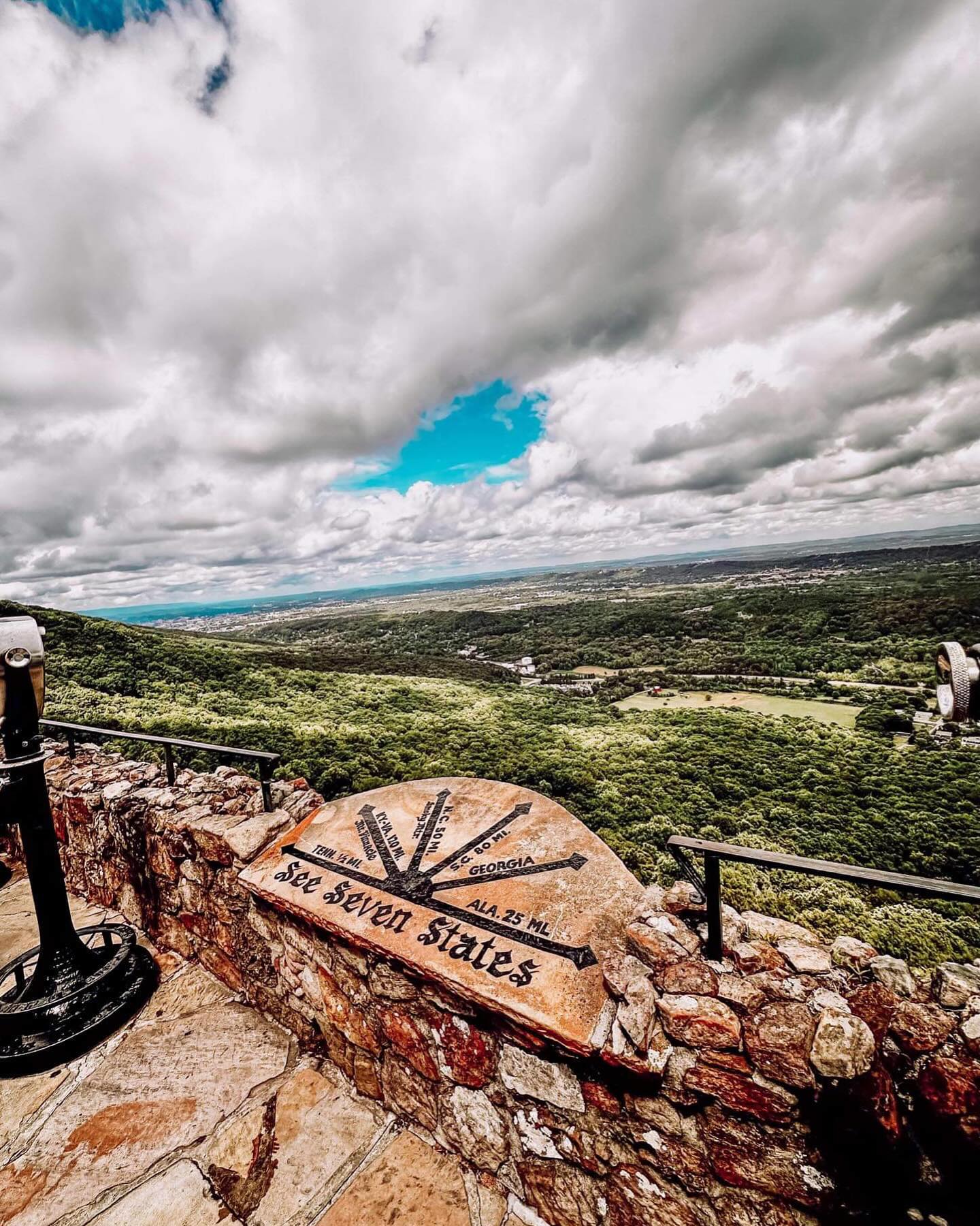 James Spann - Lookout Mountain today. Photo from Lauren Burch.
