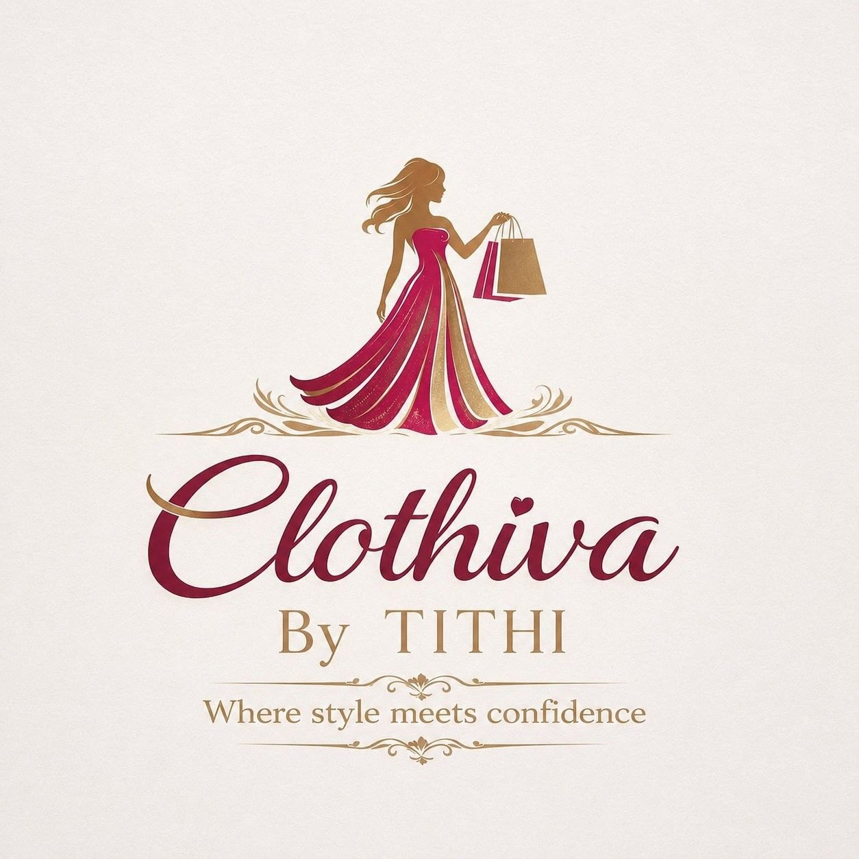 Deep maroon silk fabric kameez er rich... - Clothiva By TITHI | Facebook
