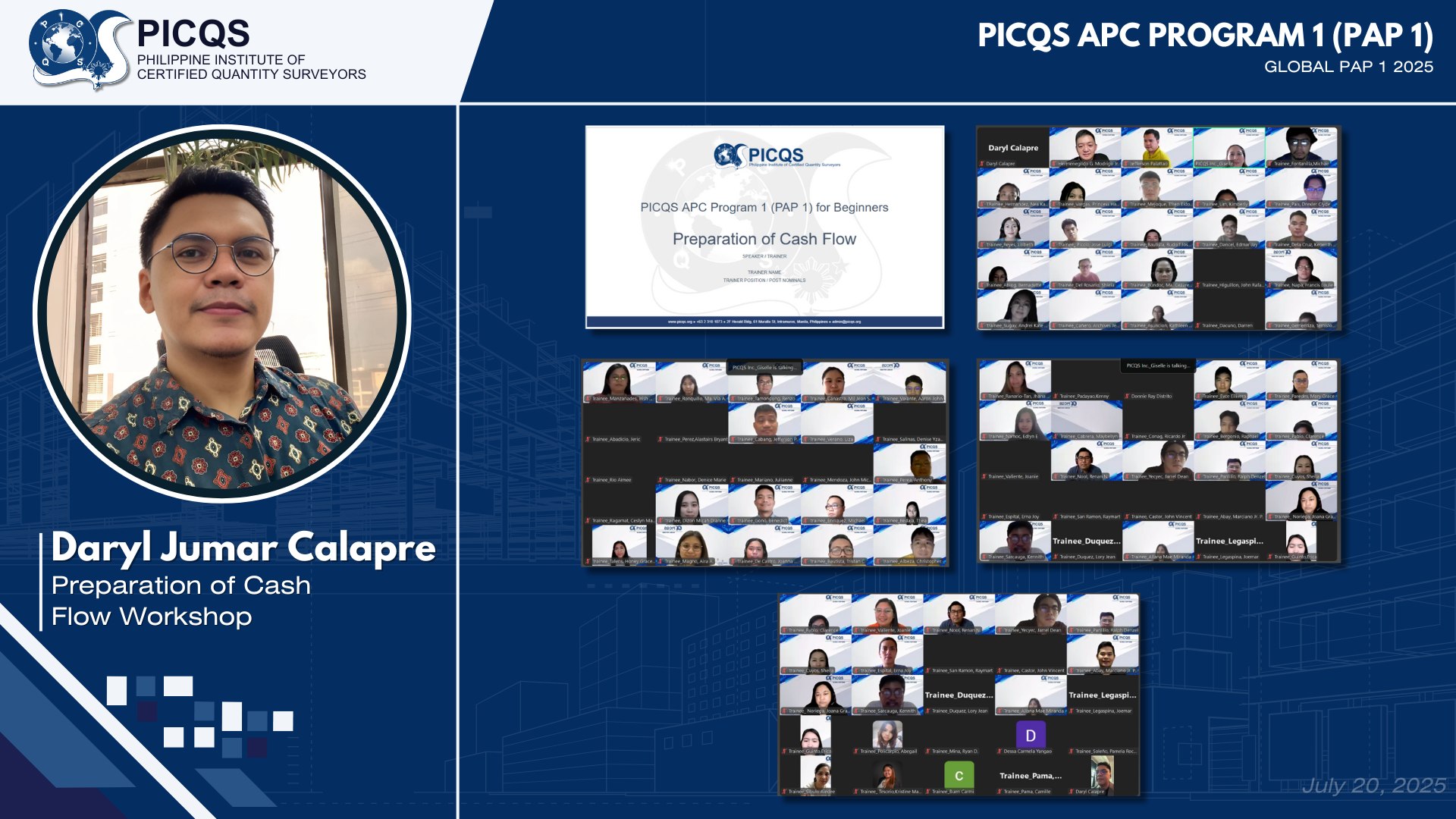 📢 𝐏𝐈𝐂𝐐𝐒 𝐀𝐏𝐂 𝐏𝐑𝐎𝐆𝐑𝐀𝐌 𝟏 (𝐏𝐀𝐏𝟏) – 𝐆𝐋𝐎𝐁𝐀𝐋 𝟐𝟎𝟐𝟓 | 𝐒𝐄𝐒𝐒𝐈𝐎𝐍𝐒 𝟑–𝟓 📢 The 𝐏𝐈𝐂𝐐𝐒 ...
