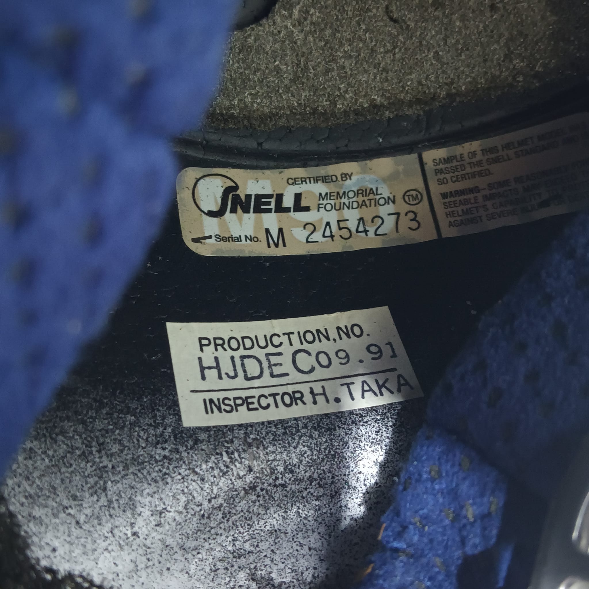 What model is this vintage motocross helmet?