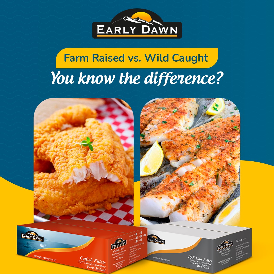 Early - Farm Raised vs. Wild Caught: You know the Difference? 🐟 ️ Farm ...