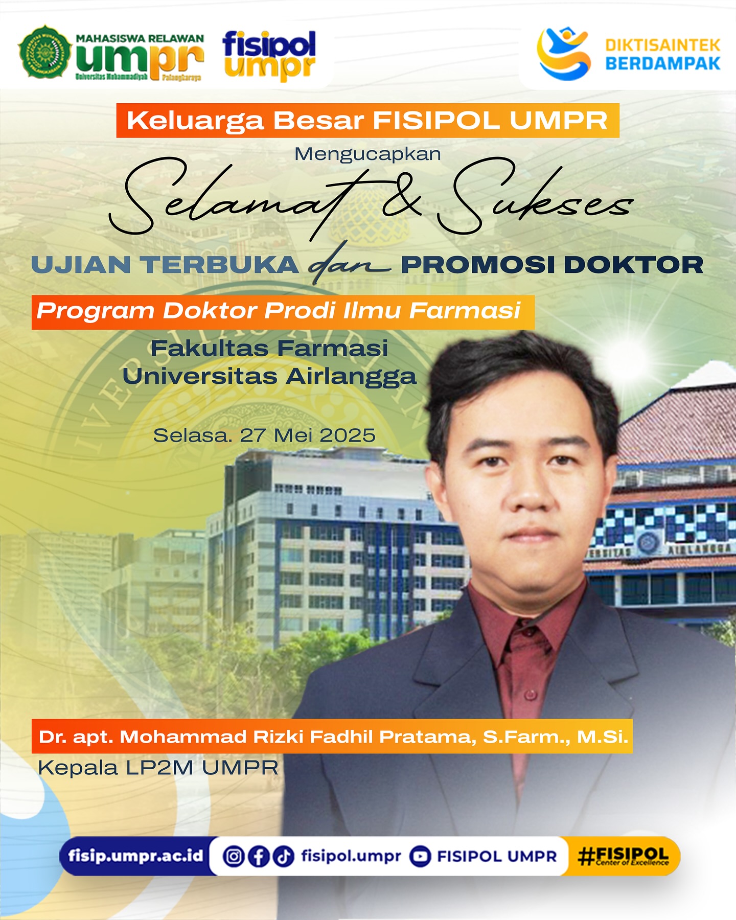 Keluarga Besar FISIPOL UMPR... - Fisipol UM Palangkaraya | Facebook