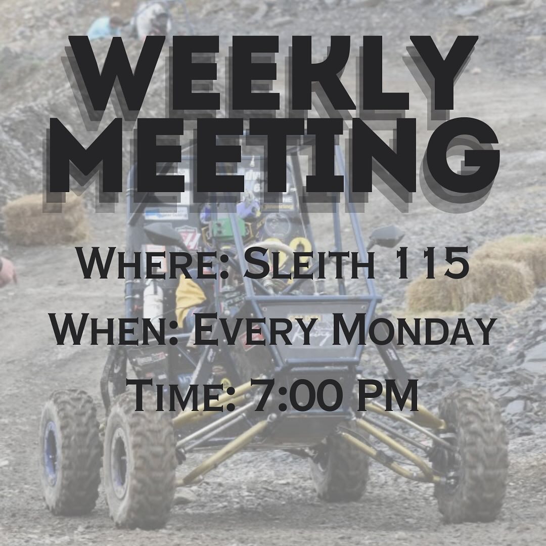 Golden - ‼️Reminder‼️ Golden Bear Racing has their general meetings ...