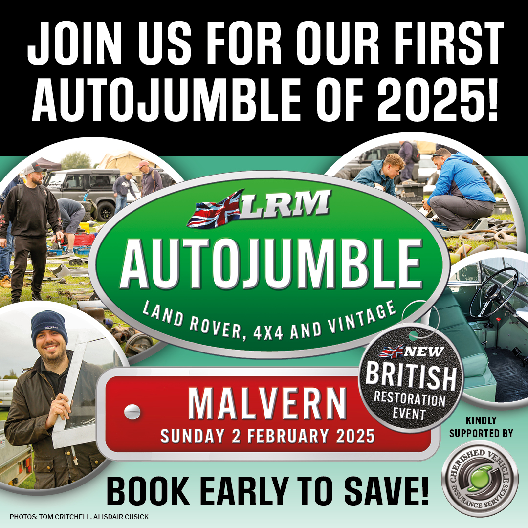 Land - The wait is over... Our first Autojumble of 2025 is just around ...