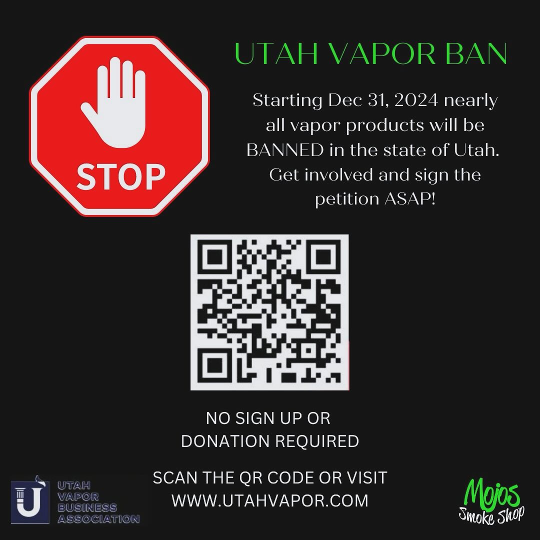 disposable vape ban utah The state of passed the ban! We need your help to fight this. Please take a moment of your time and fill out the petition. No sign up or donation Choose Flavor:Graham Twist HQD Disposable Fog Off Airplane Mode