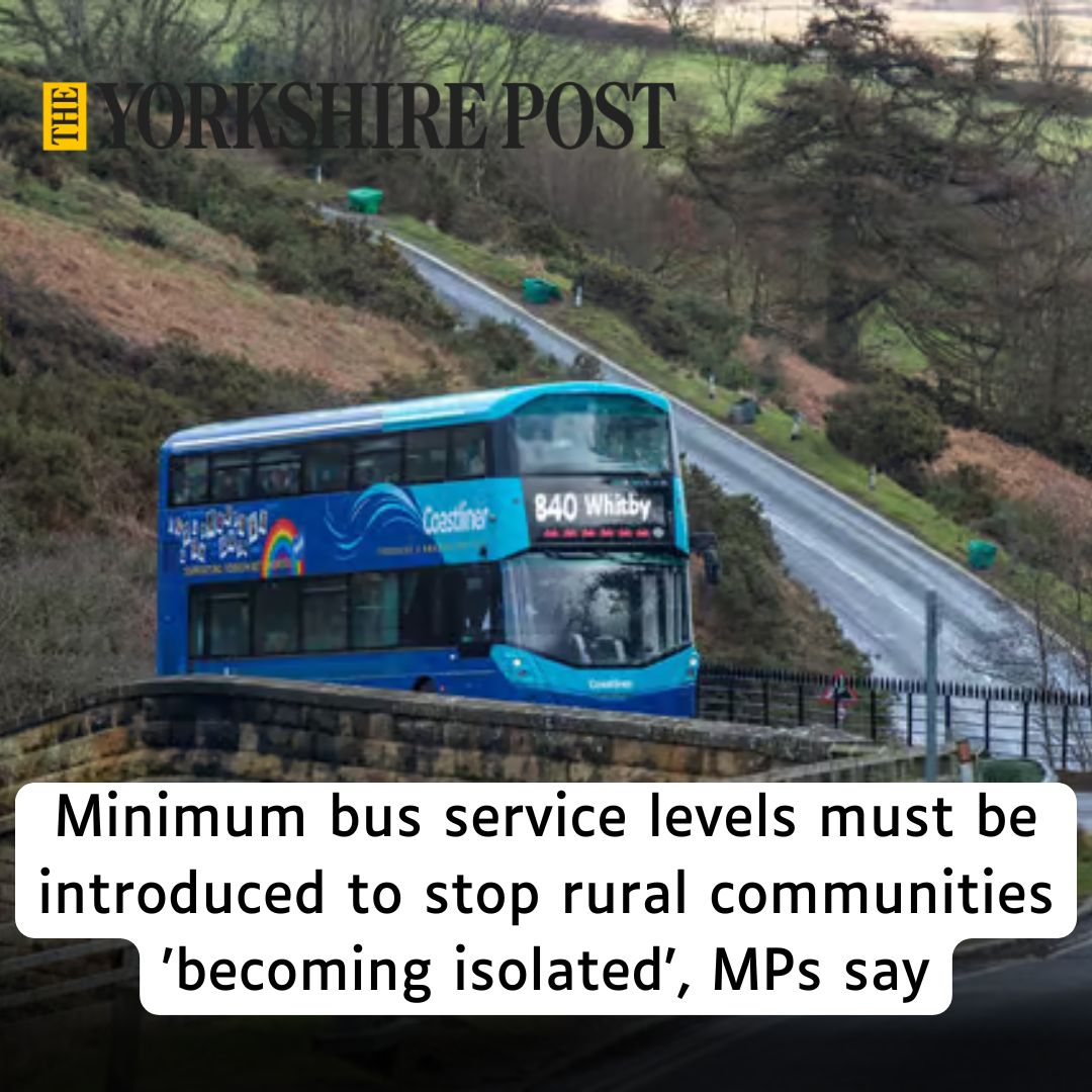 Yorkshire - The Government must introduce a minimum level of bus ...