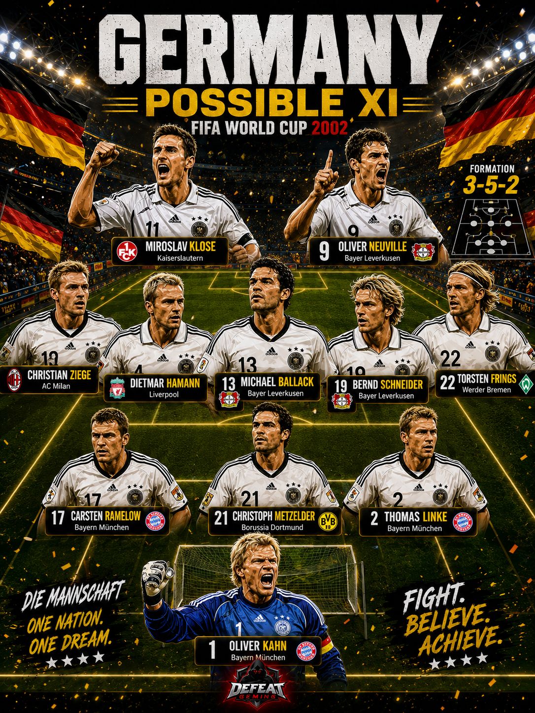 Germany at World Cup 2002!! 🇩🇪