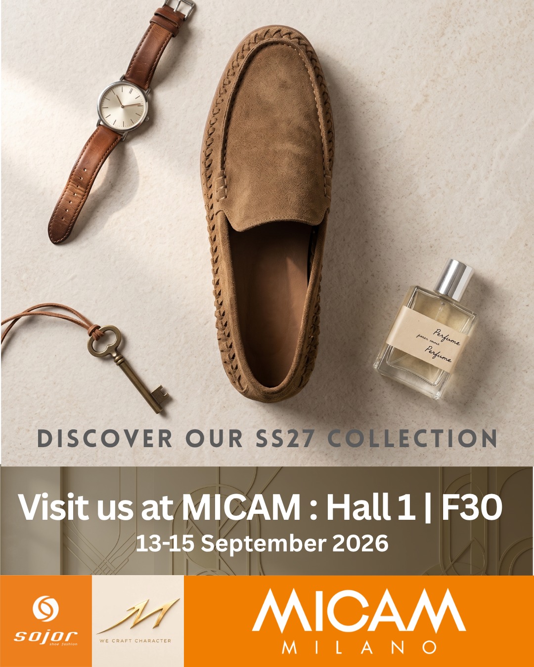 Sojor SS27 driving moccasin at MICAM Milano