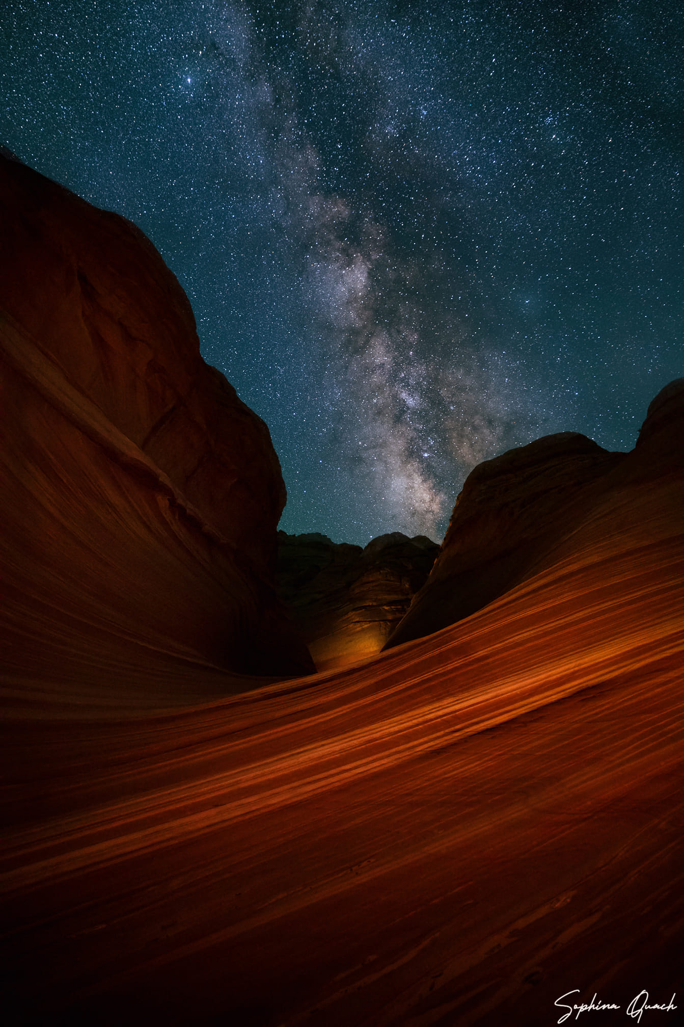 Single exposure. Lake Mary, Flagstaff, Arizona, USA. Taken during