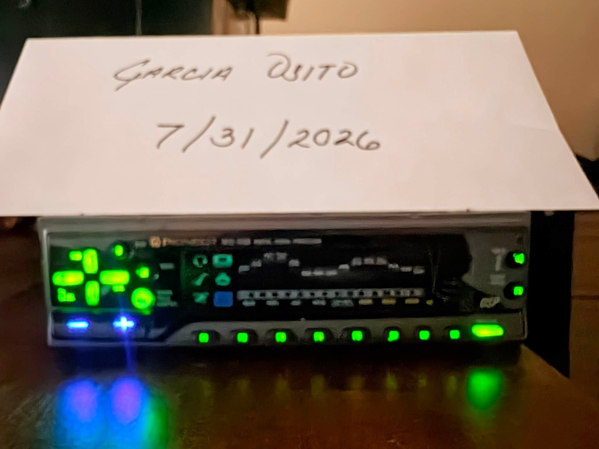 For sale complete set: - Pioneer DEQ P7650 DSP Processor