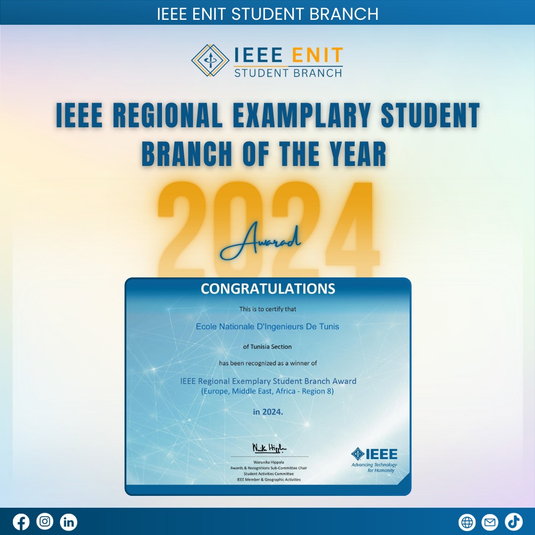 🌟 A Legacy of Impact: IEEE ENIT... - IEEE ENIT Student Branch | Facebook