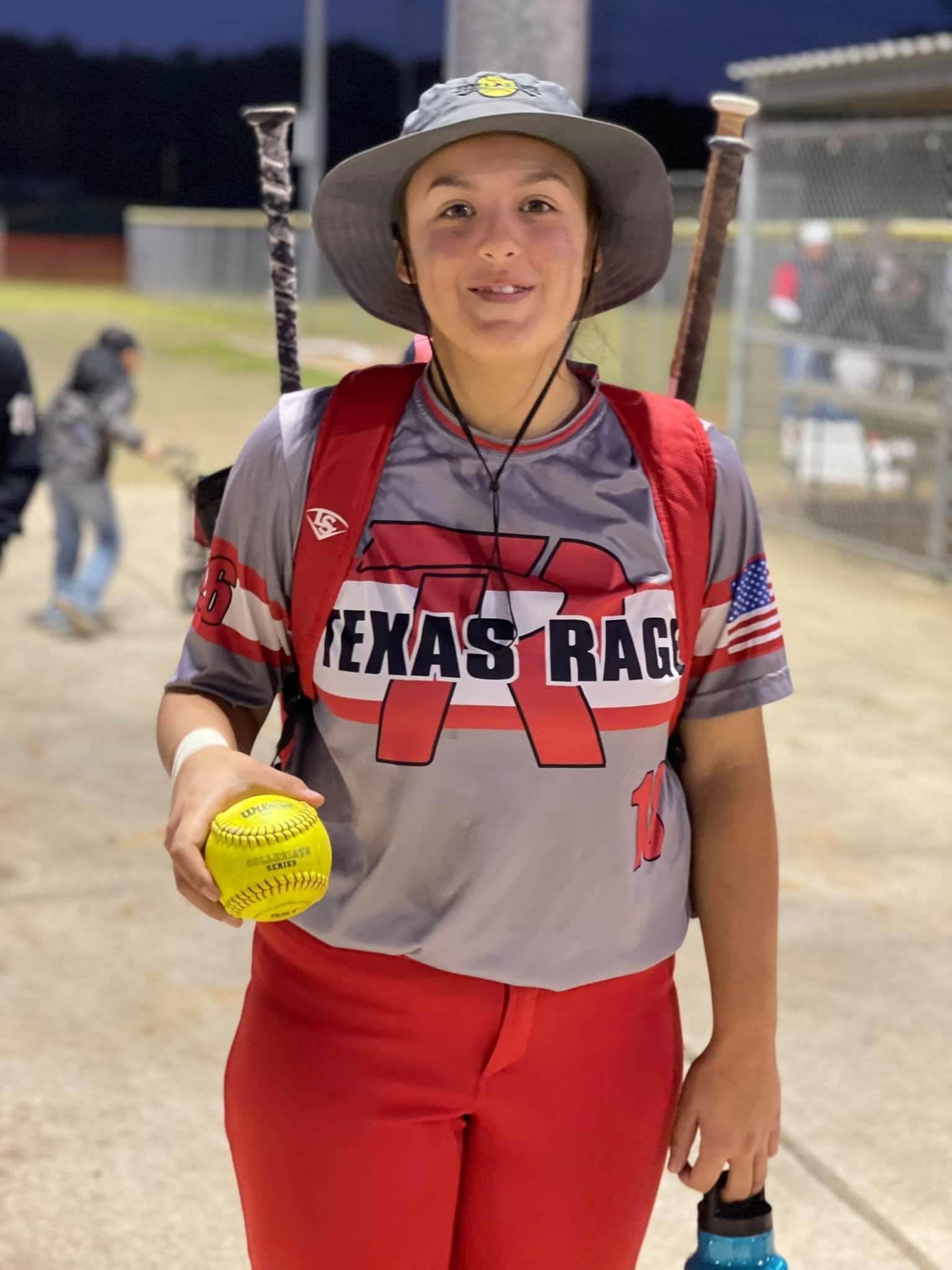 ⚾️Our girl Erica did good throwing out the first pitch!