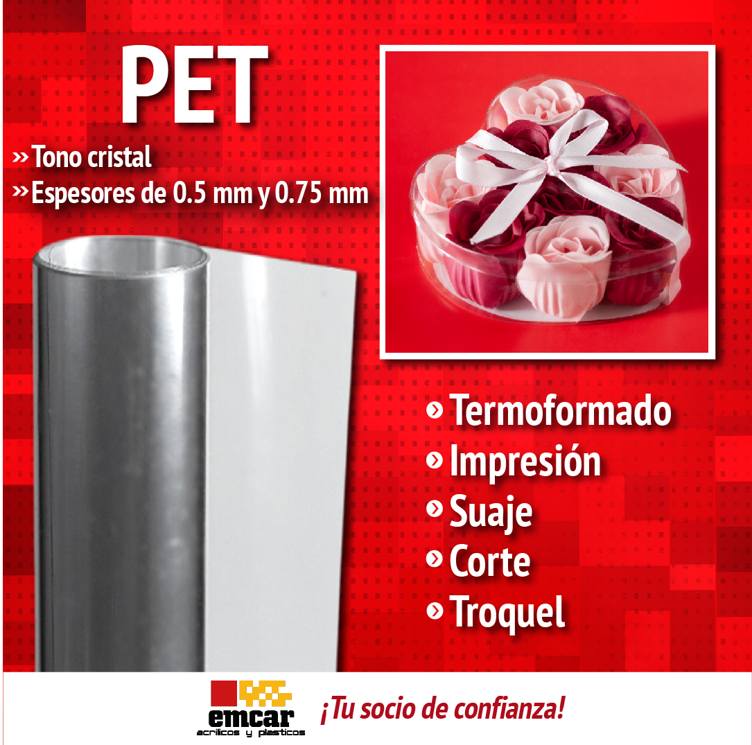 EMCAR - ¿Sabías que El PET es utilizado para exhibidores / POP ...