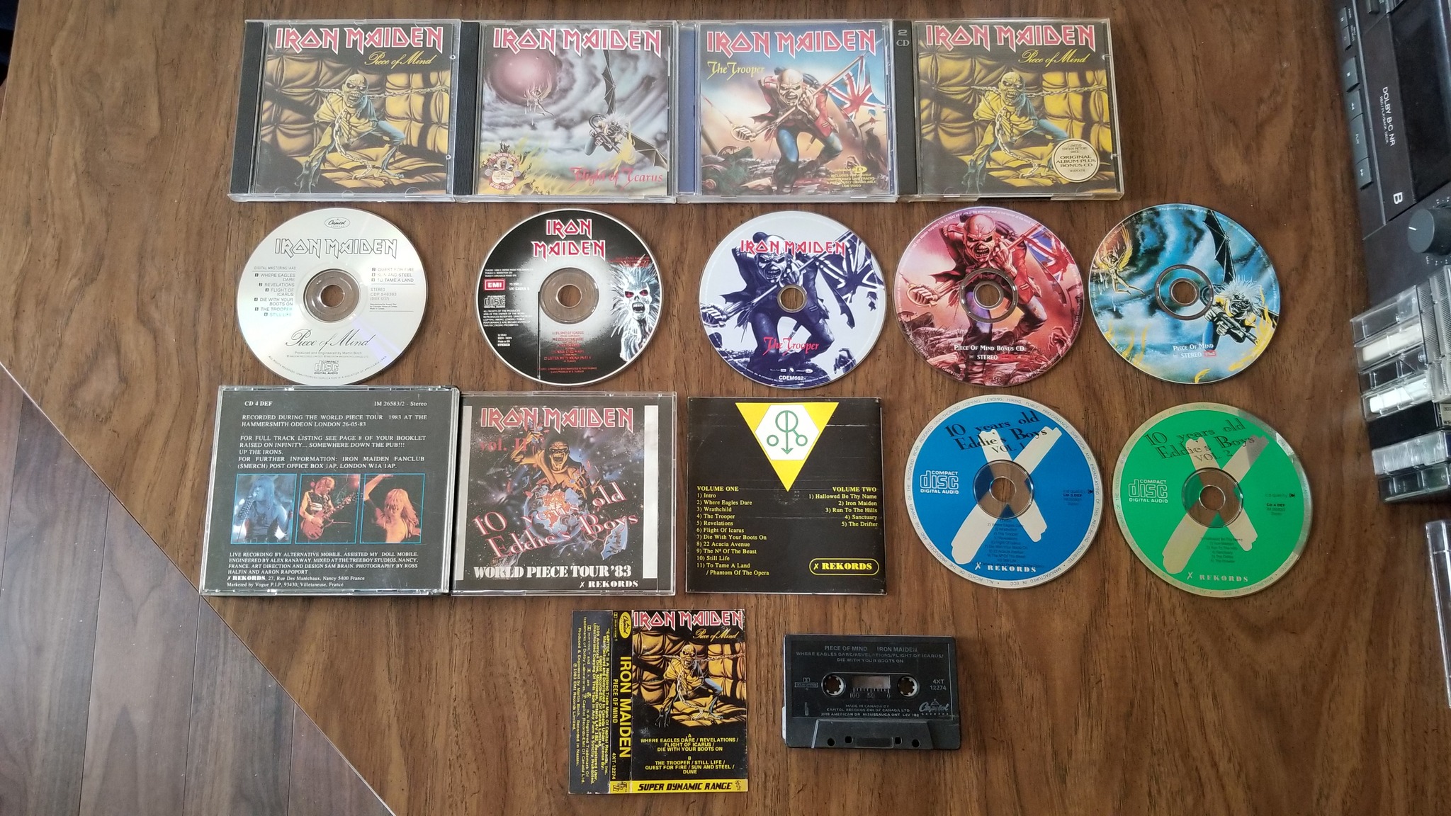 Iron Maiden Piece of Mind album