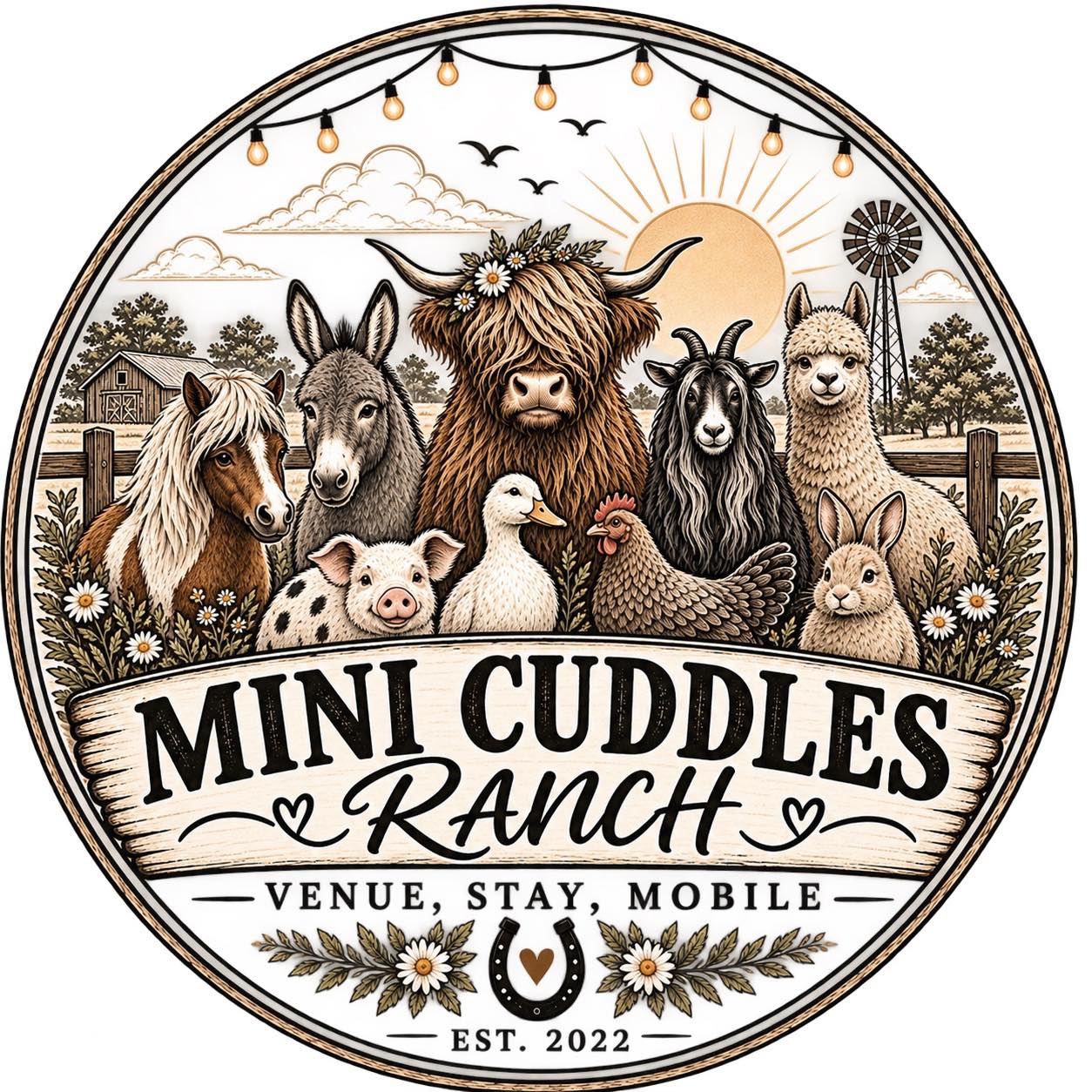 Mini Cuddles Ranch is more than a business. It’s our home, our family’s ...