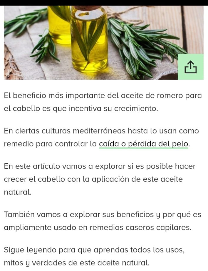 Aceite De Romero Emy Lenario Productos Naturales Facebook