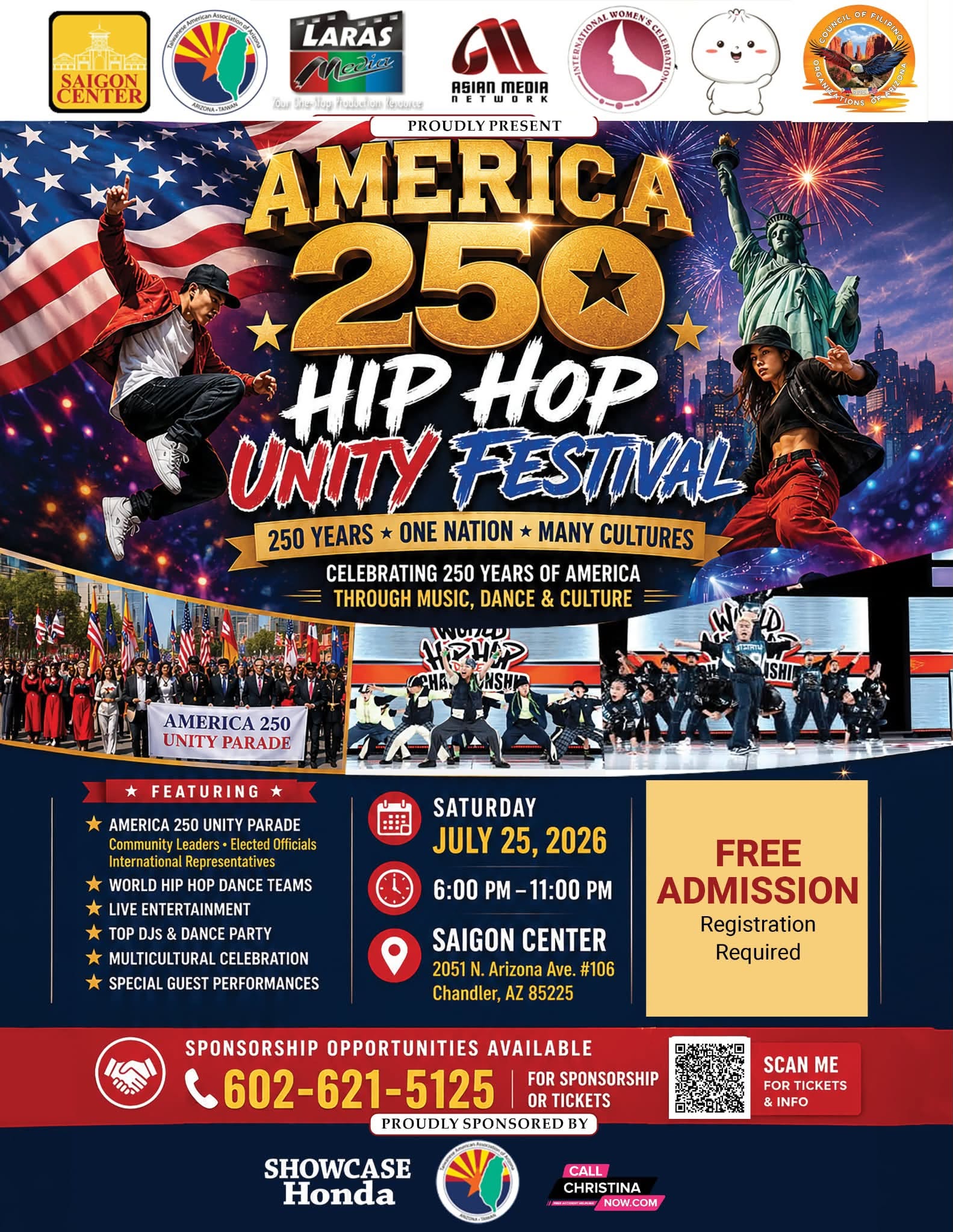 America 250 Hip Hop Unity Festival in Arizona