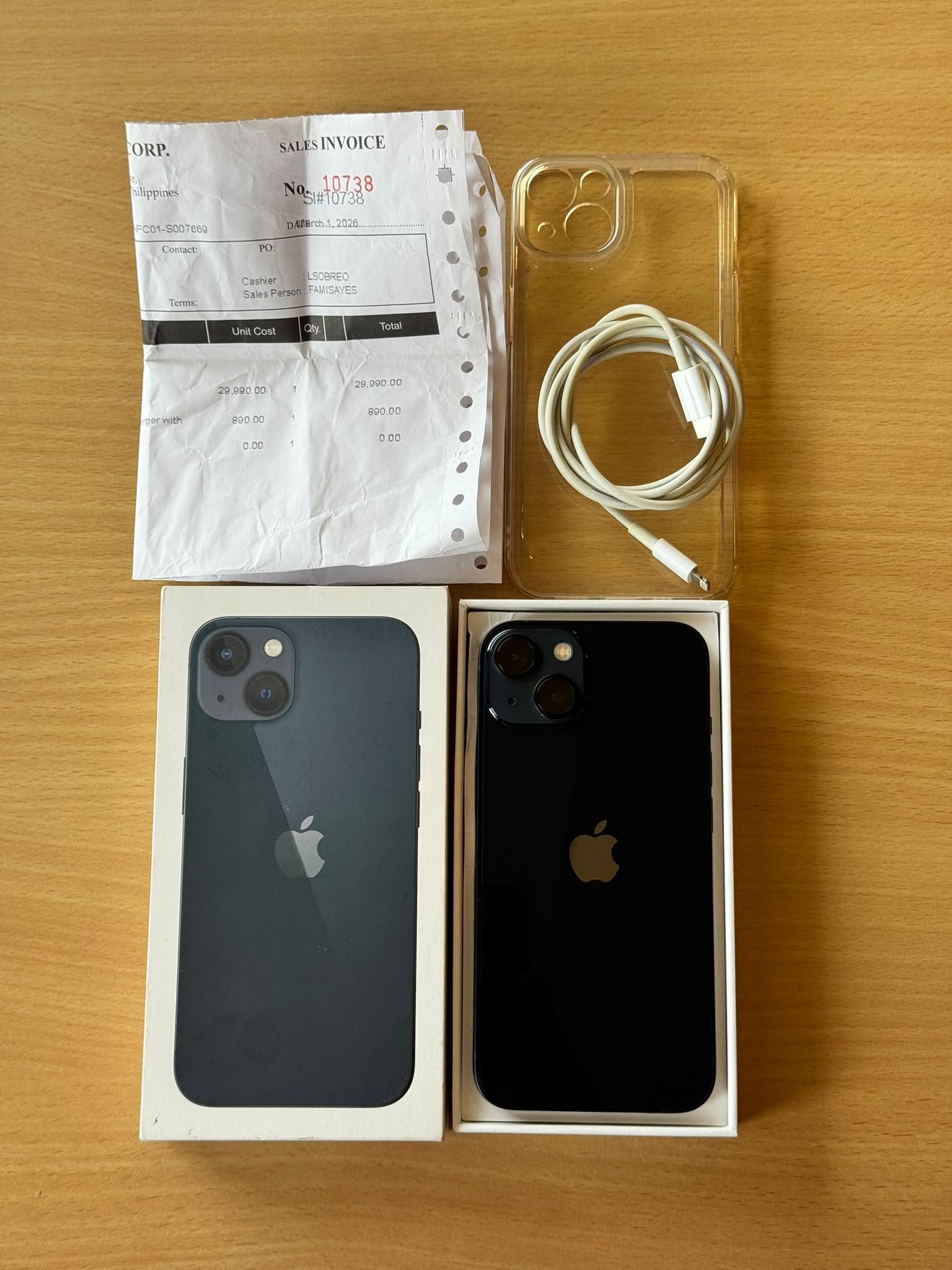 Iphone 13 Midnight Black) 🖤 •128GB •90BH •NTC Approve/Zpa variant