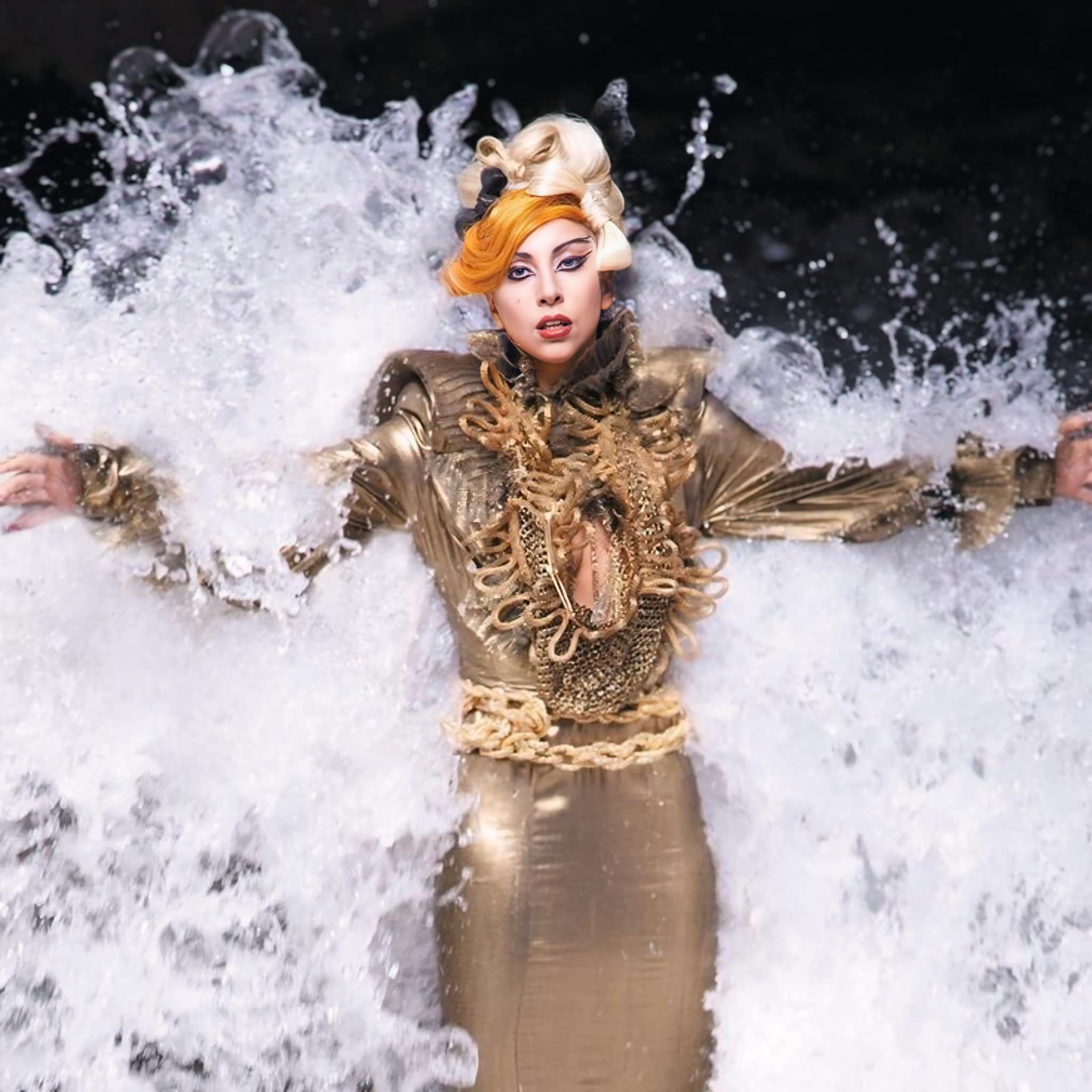 lady gaga jesus dress up in the 'Judas' music video (2011) DR4708
