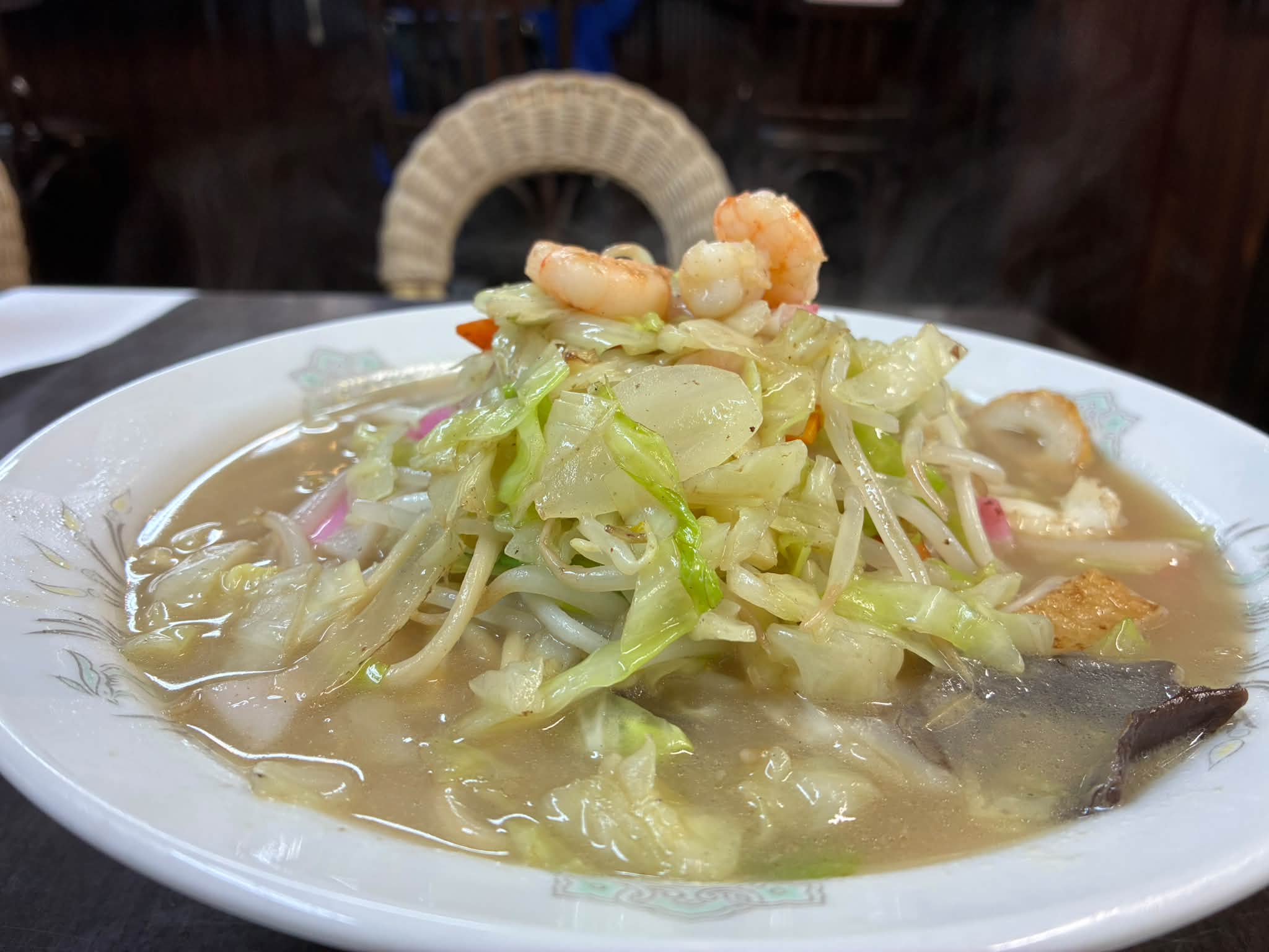 長崎県五島市福江にある食堂うつみ、地元の名店です人気no1のチャン