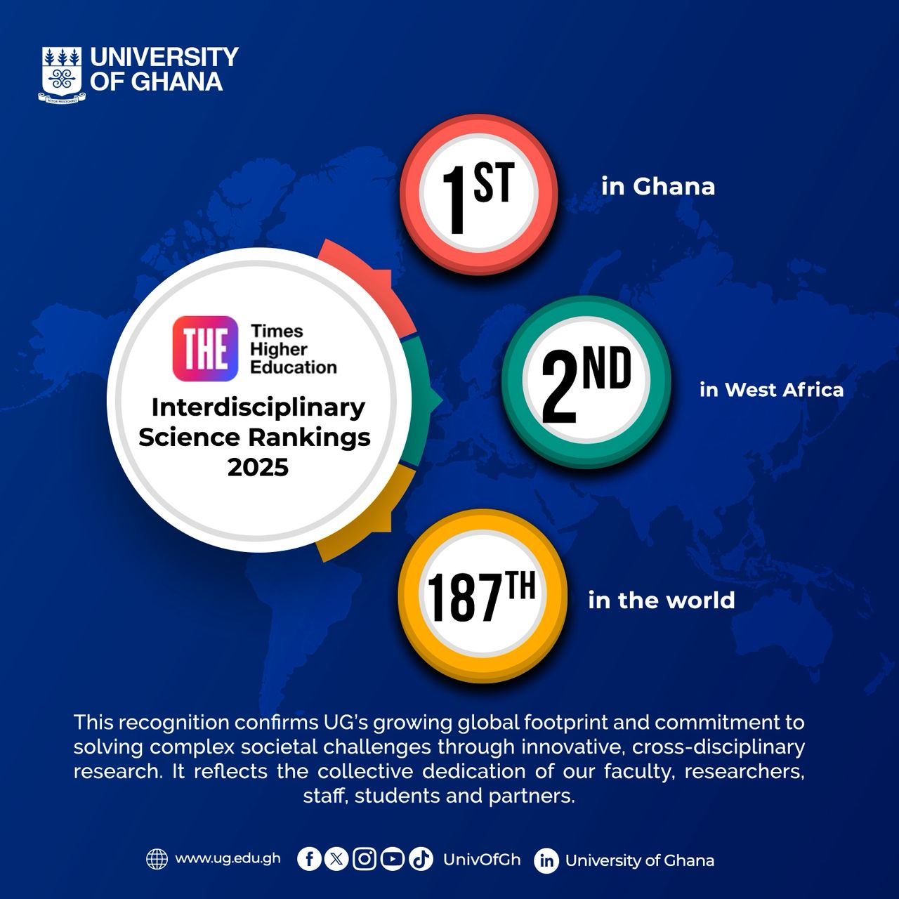 University - The University of Ghana has emerged as the top-ranked ...